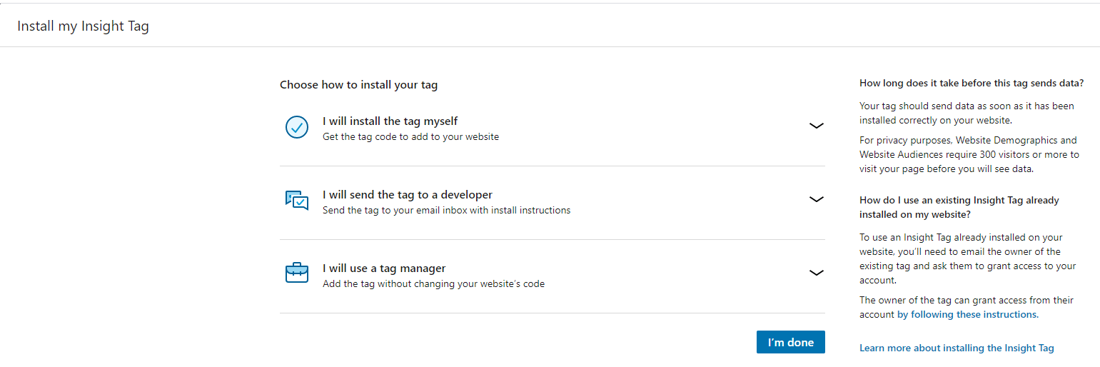 LinkedIn Remarketing 2