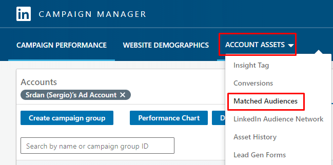 LinkedIn Remarketing 3
