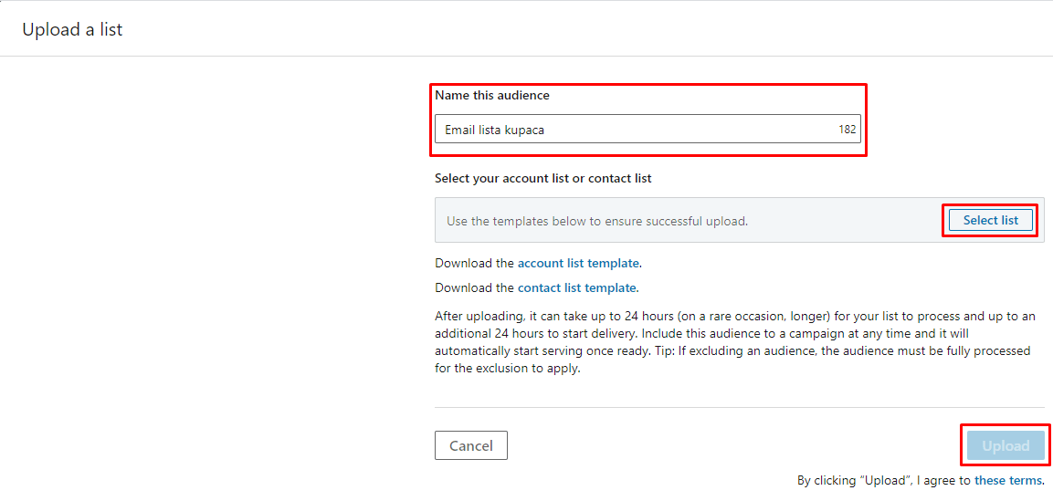 LinkedIn Remarketing