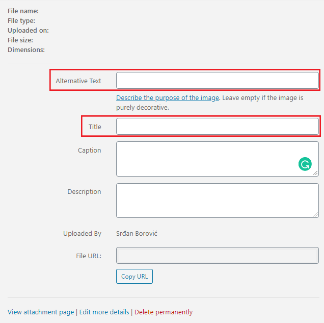 Optimizacija slika WordPress Optimizacija slika WordPress