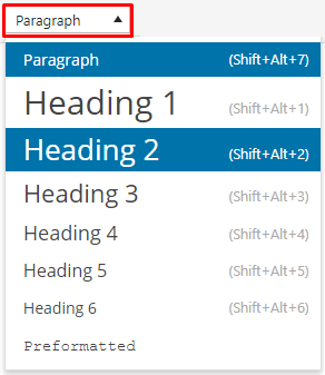 WordPress Heading tagovi WordPress Heading tagovi