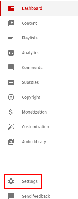 Povezivanje YouTube naloga Povezivanje YouTube naloga
