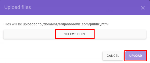 Verifikacija pomoću HTML fajla četvrti korak Verifikacija pomoću HTML fajla četvrti korak
