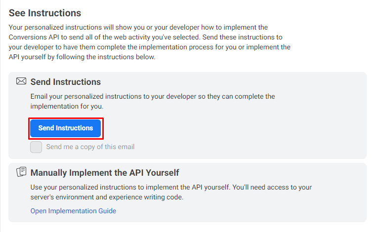 Facebook API podešavanje osmi korak Facebook API podešavanje osmi korak
