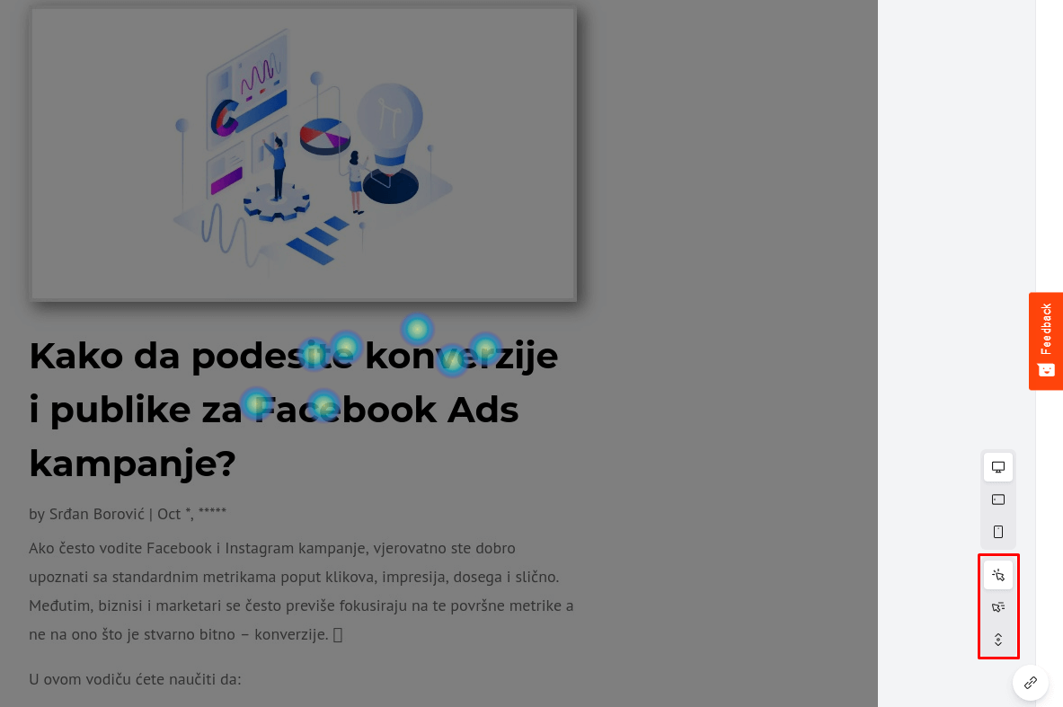 Move i Scroll Heatmap opcije Move i Scroll Heatmap opcije