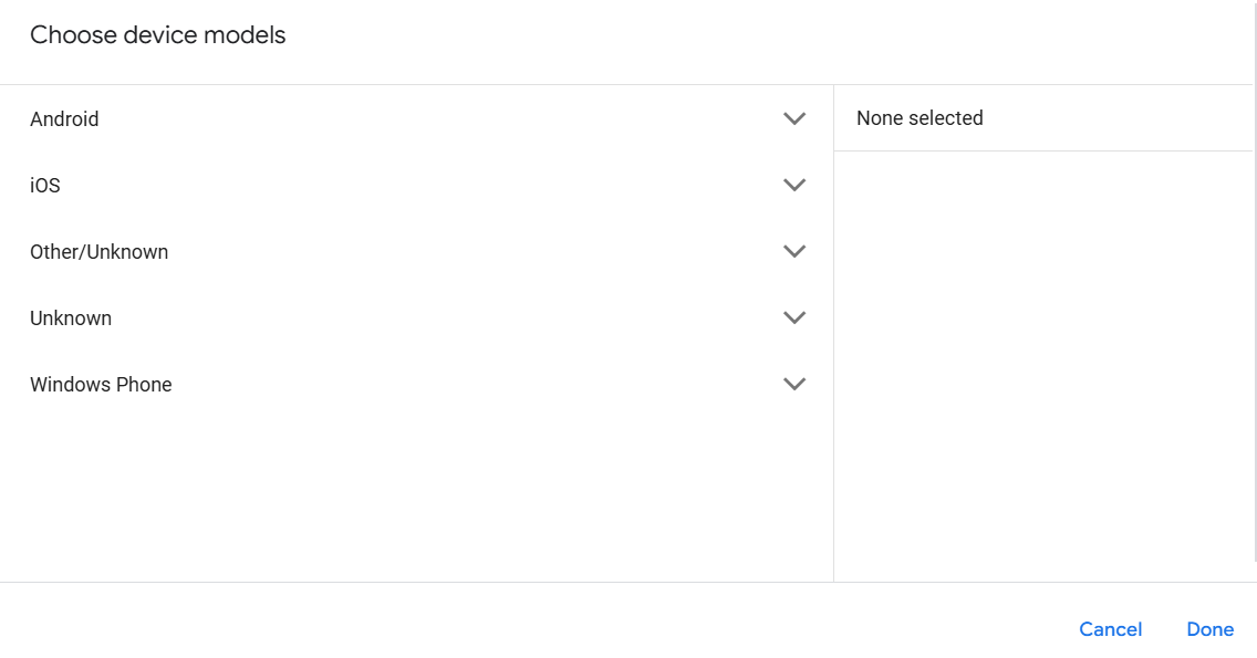Device Models Device Models
