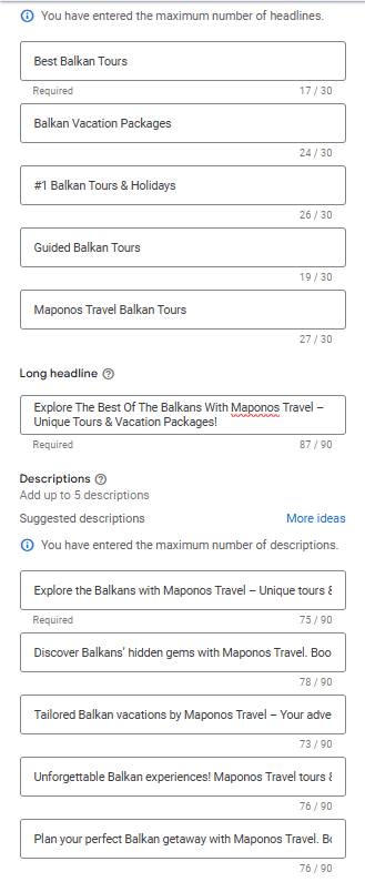 Display reklama naslovi i opisi Display reklama naslovi i opisi
