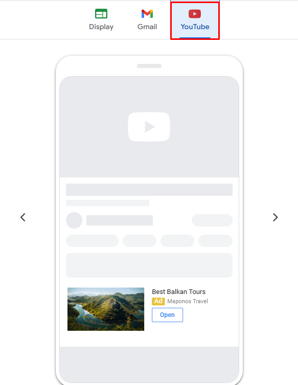 Google Display reklama primjer YouTube placementa Google Display reklama primjer YouTube placementa