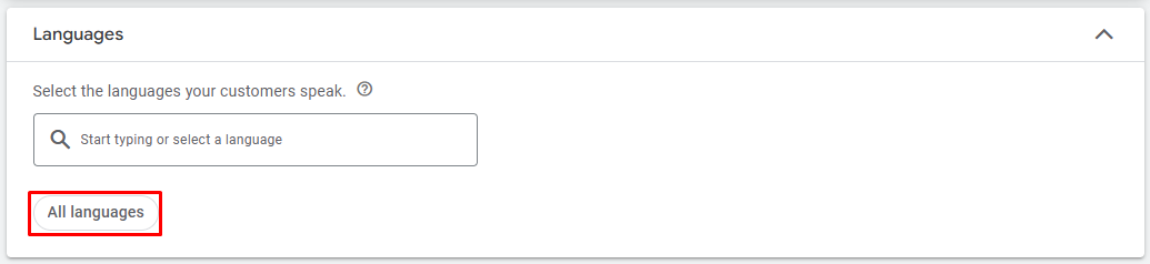 Podešavanje jezika Podešavanje jezika