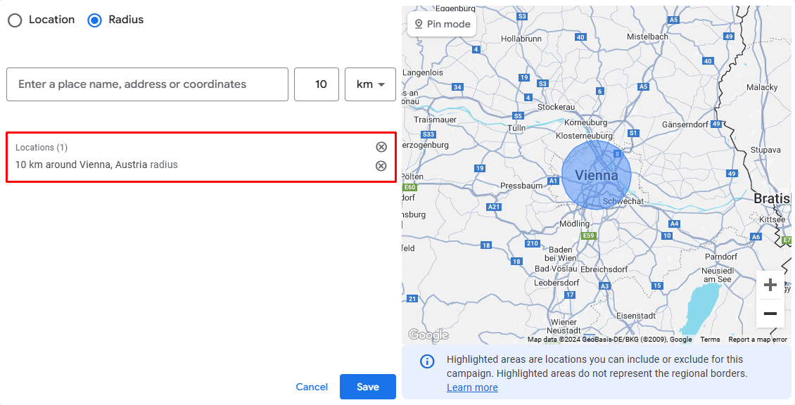 Podešavanje lokacije drugi korak Podešavanje lokacije drugi korak